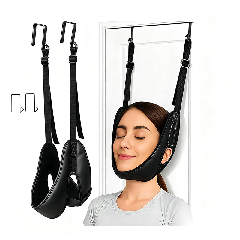 ⏳Limited-time 50% off⏰Over Door Cervical Traction Device for Neck Pain Relief💆