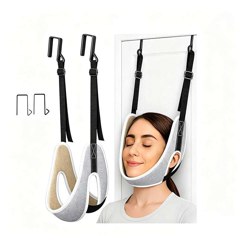 ⏳Limited-time 50% off⏰Over Door Cervical Traction Device for Neck Pain Relief💆