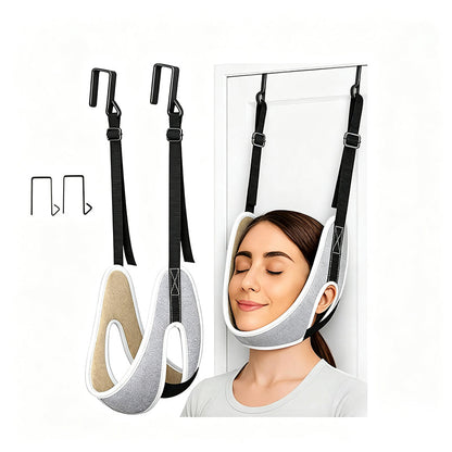 ⏳Limited-time 50% off⏰Over Door Cervical Traction Device for Neck Pain Relief💆