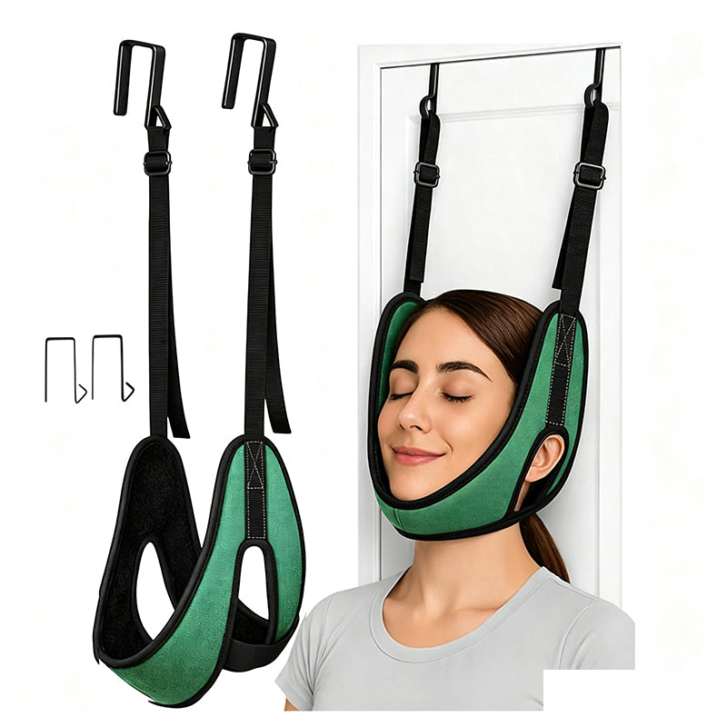 ⏳Limited-time 50% off⏰Over Door Cervical Traction Device for Neck Pain Relief💆