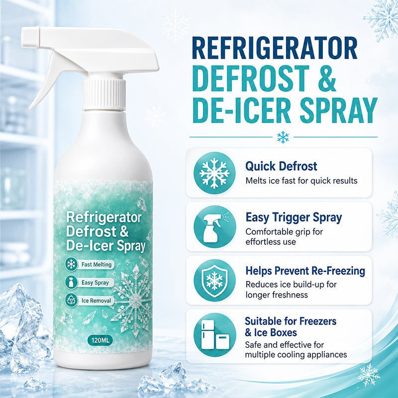 Fast Acting Refrigerator De-icer Spray