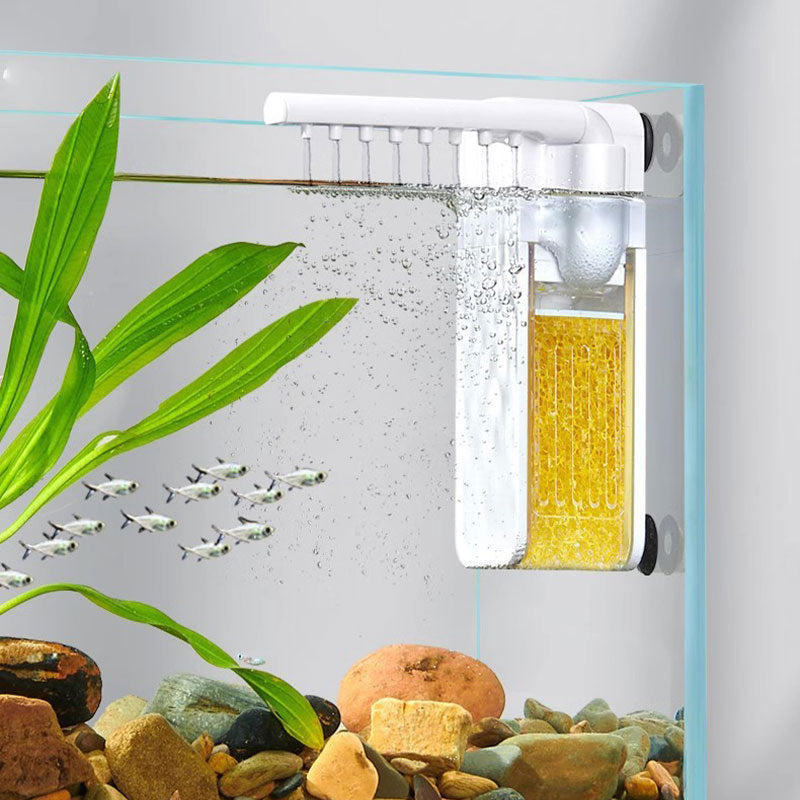 🐠LAST DAY｜50% OFF!! 💧 Multifunctional Mini Filter for Small Fish Tank 🫧