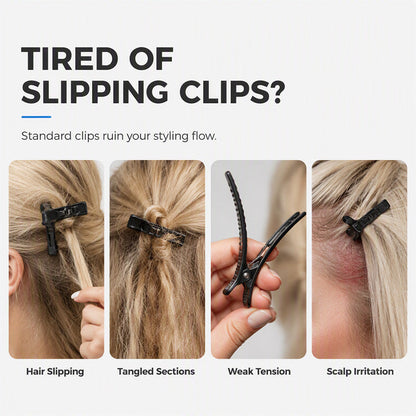 🥳2026 HOT SALE🥳💞50K+ SOLD! All-Professional Hair Sectioning Clips with Comb Teeth