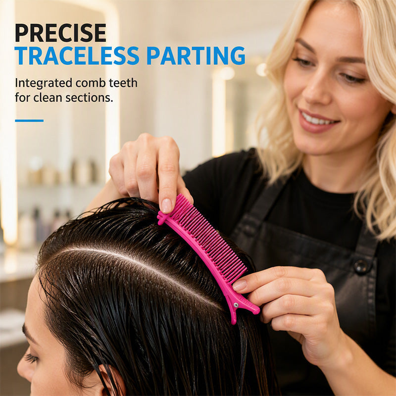 🥳2026 HOT SALE🥳💞50K+ SOLD! All-Professional Hair Sectioning Clips with Comb Teeth