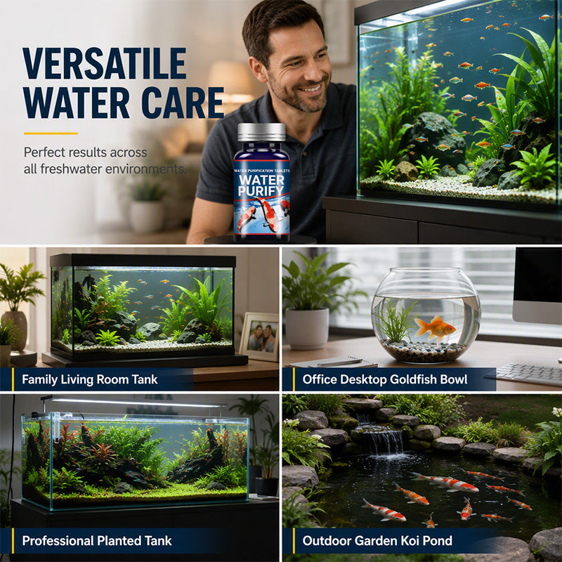 🥳HOT SALE🥳💞50K+ SOLD! Aquarium Tablets –50 tablets, nitrifying bacteria & clear water. Less maintenance – grab yours! ✅