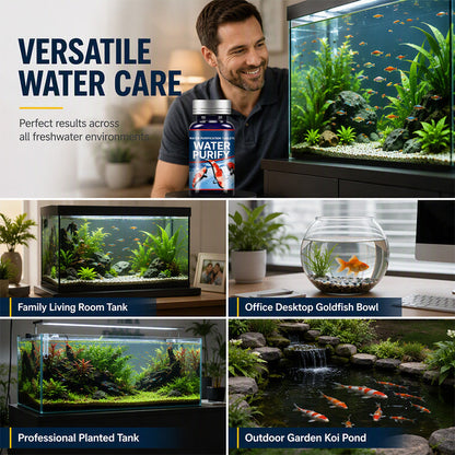 🥳HOT SALE🥳💞50K+ SOLD! Aquarium Tablets –50 tablets, nitrifying bacteria & clear water. Less maintenance – grab yours! ✅