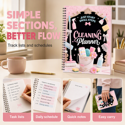 Deep Cleaning Planner with Chore Charts