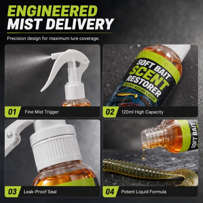 Soft Bait Scent Restorer Spray