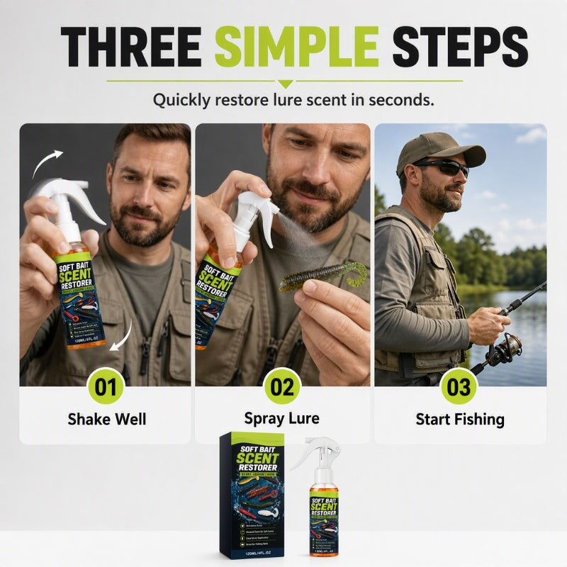 Soft Bait Scent Restorer Spray