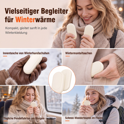 📢⏰Magnetic, Splittable 2-in-1 Rechargeable Hand Warmer – Mini Portable USB Electric Hand Warmer