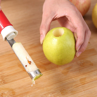 🍎 2-in-1 Fruit Corer & Peeler | Easy Prep Tool