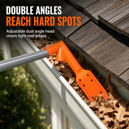 ✨ No-Climb Gutter Cleaning Tool