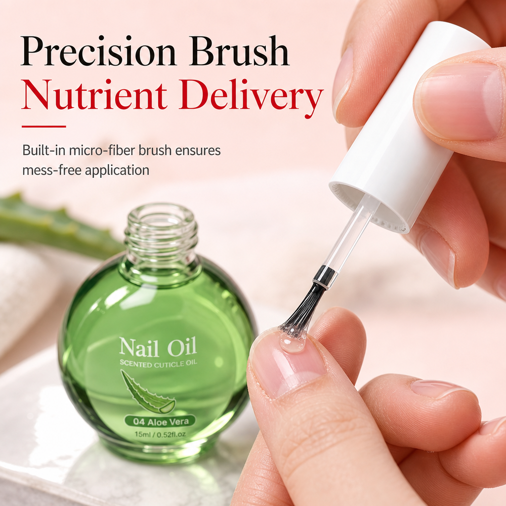 🥳 Hot Sale! 💞 Cuticle Care Oil—Deeply moisturizing, available in 6 scents, and comes with a precision brush. Get healthy, beautiful nails—hurry and grab yours now! ✅
