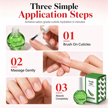 🥳 Hot Sale! 💞 Cuticle Care Oil—Deeply moisturizing, available in 6 scents, and comes with a precision brush. Get healthy, beautiful nails—hurry and grab yours now! ✅