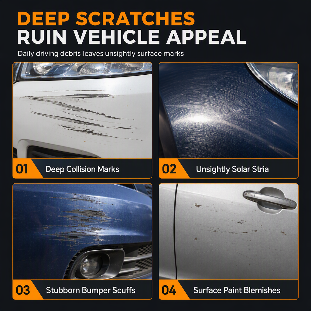 🚗 Car Paint Scratch Repair Polish – Restore Your Shine