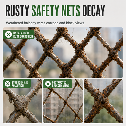 Rust Remover Spray for Wire Mesh Fences