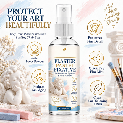 🎨 Fixative Spray for Pastel Art and Ornaments