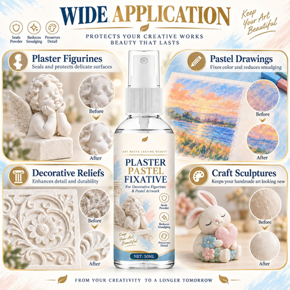 🎨 Fixative Spray for Pastel Art and Ornaments