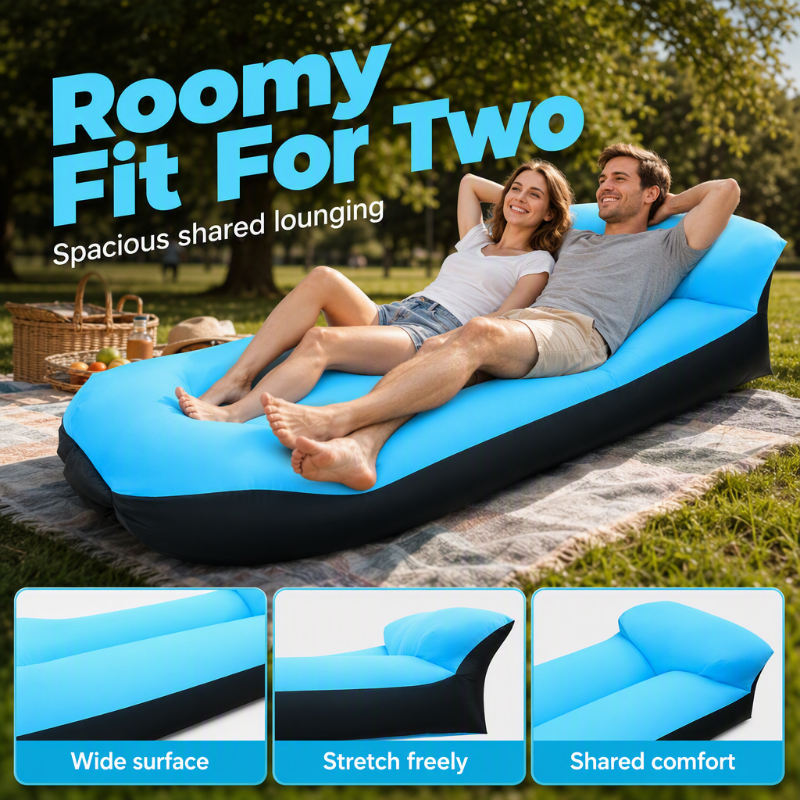 Portable Outdoor Inflatable Lounger Air Sofa