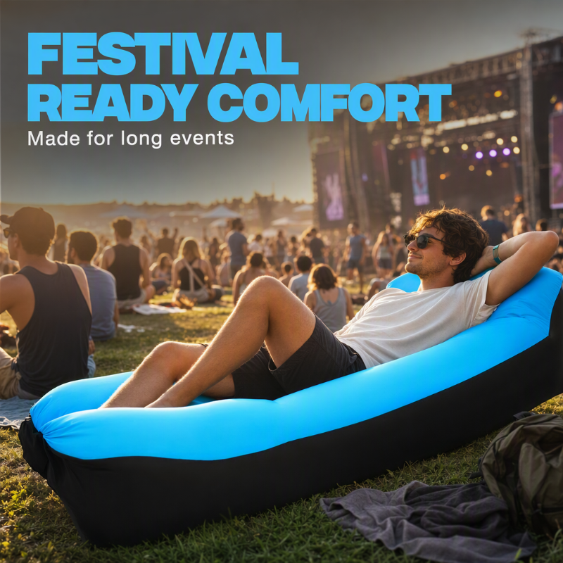 Portable Outdoor Inflatable Lounger Air Sofa