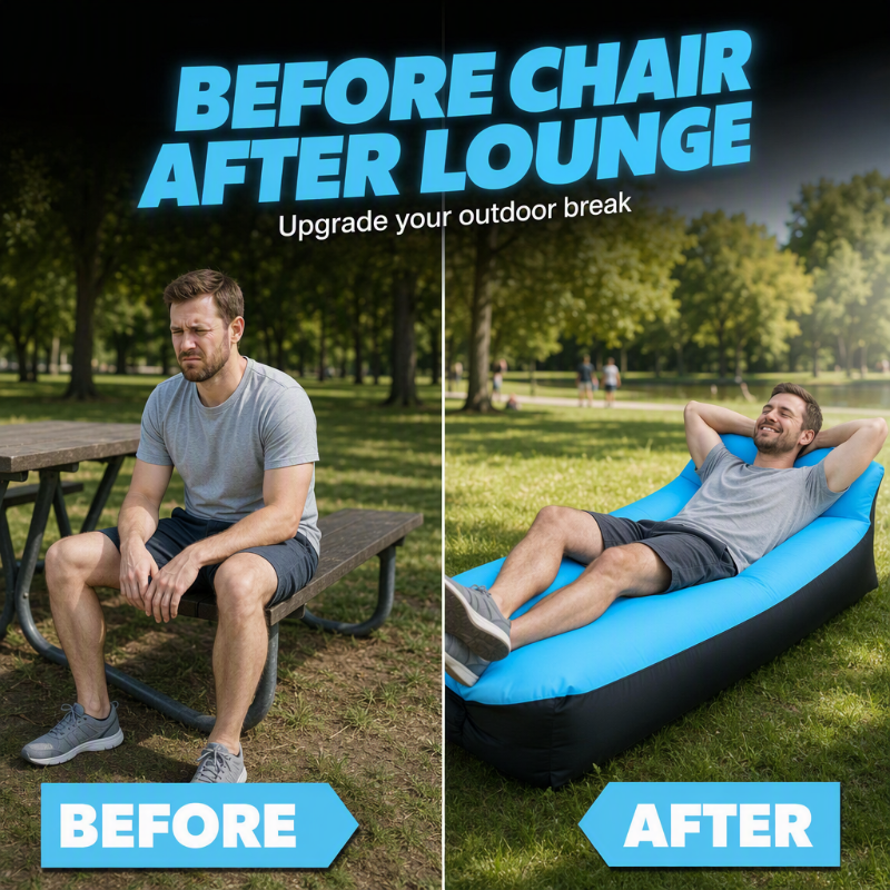 Portable Outdoor Inflatable Lounger Air Sofa