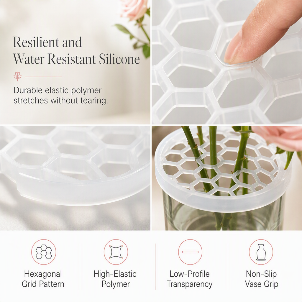 Silicone Flower Arranging Grid