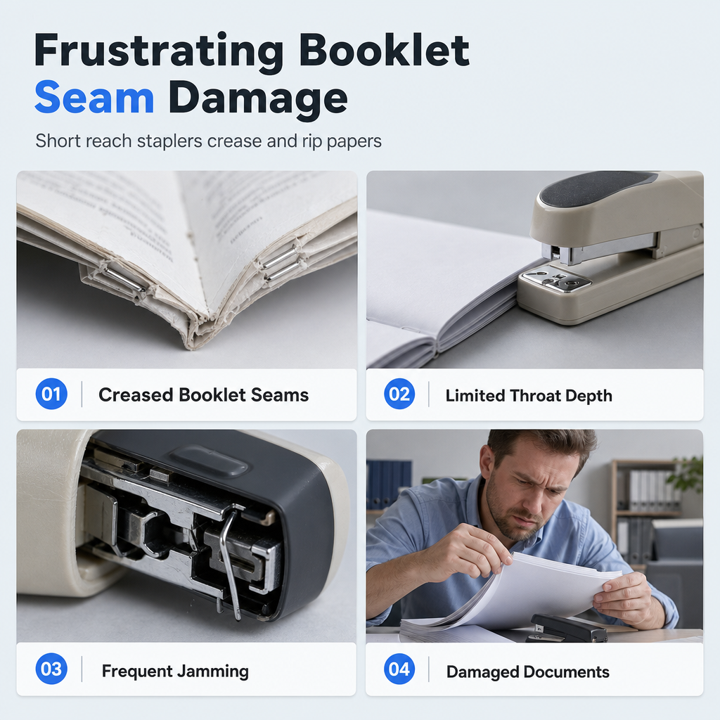 360° Rotating Booklet Stapler