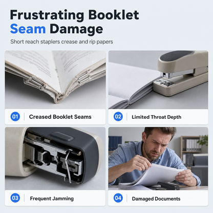 360° Rotating Booklet Stapler