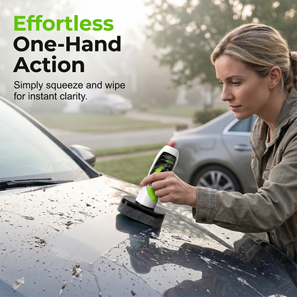 🚗 Car Glass Oil Film Cleaner Brush
