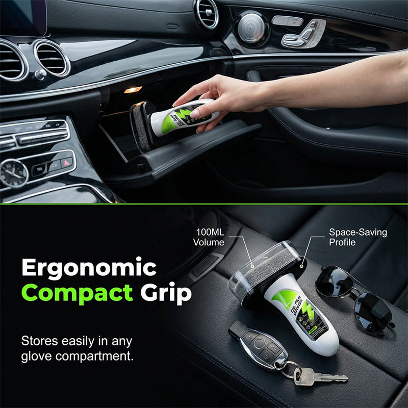 🚗 Car Glass Oil Film Cleaner Brush
