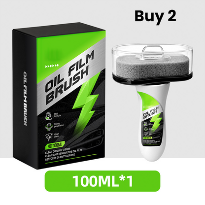 🚗 Car Glass Oil Film Cleaner Brush