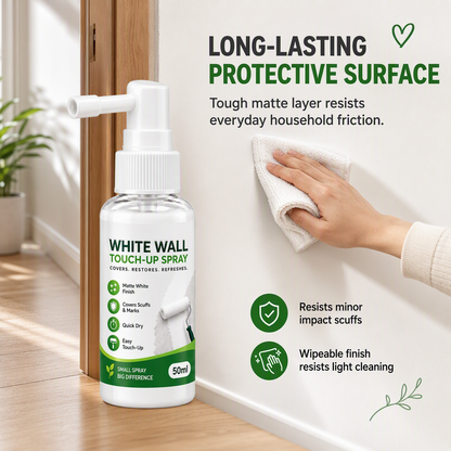 🎨 White Wall Touch-Up Paint Spray