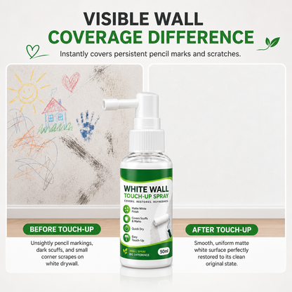 🎨 White Wall Touch-Up Paint Spray
