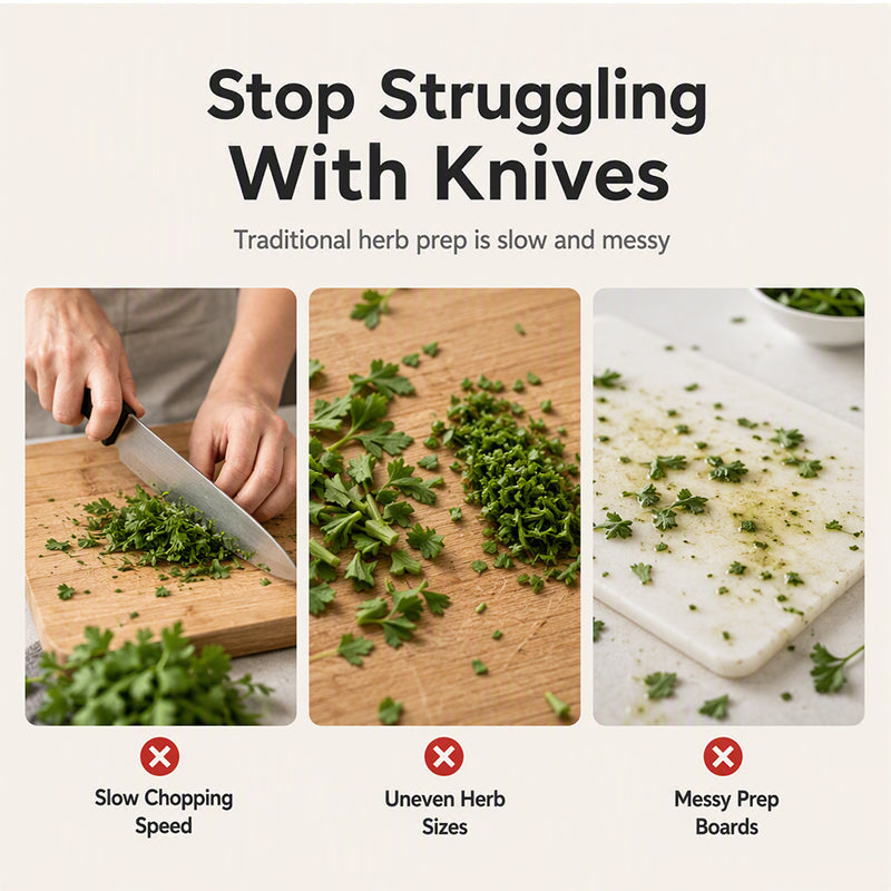 🌿 Multi-Blade Herb Scissors | Quick Kitchen Prep