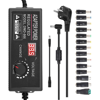 Adjustable 3V-24V 3A Universal AC/DC Power Adapter