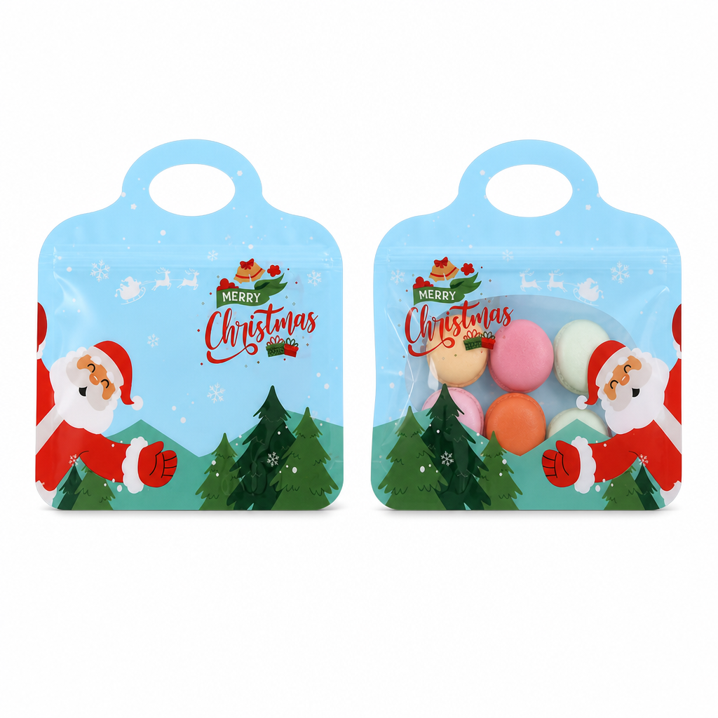 Christmas Self Sealing Gift Bags 