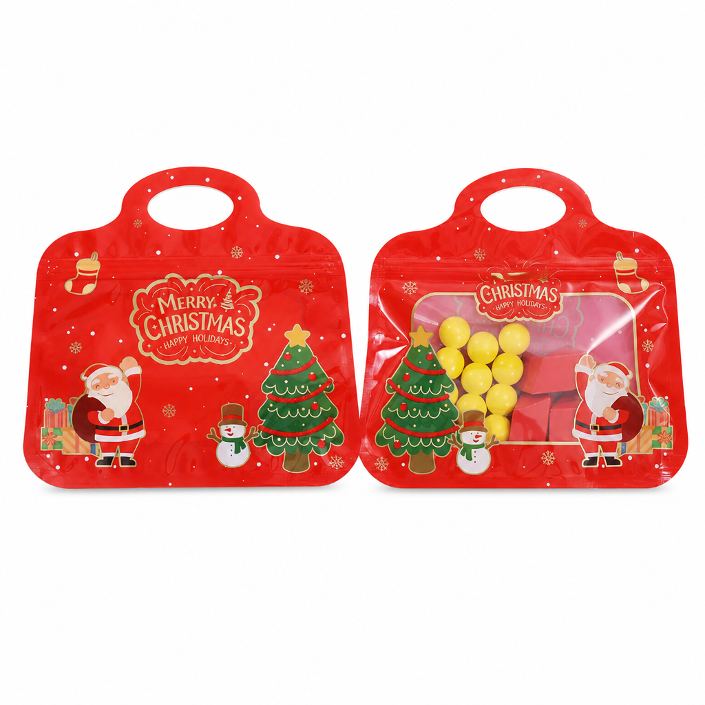 Christmas Self Sealing Gift Bags 