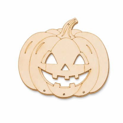🎃 Halloween Wooden Pumpkin Craft Kit | DIY Wind Chime