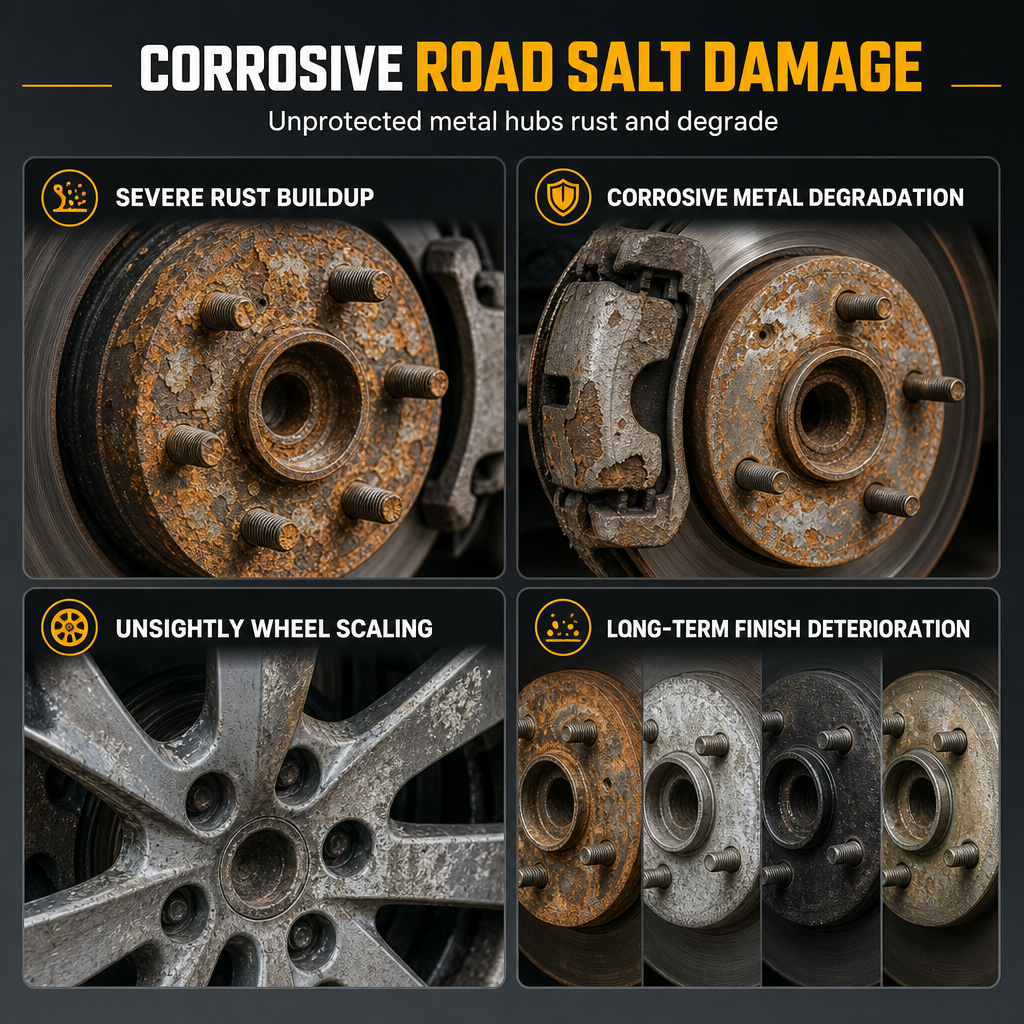 Automotive Wheel Hub Anti Rust Paste for Metal