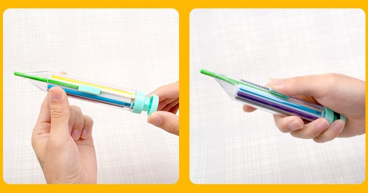 8-in-1 Multicolor Crayons