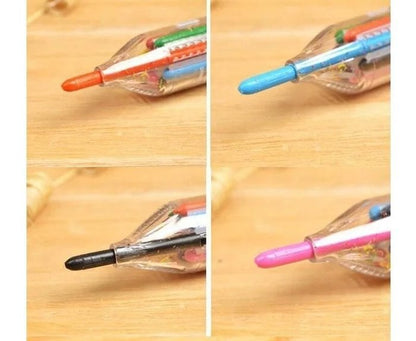 8-in-1 Multicolor Crayons