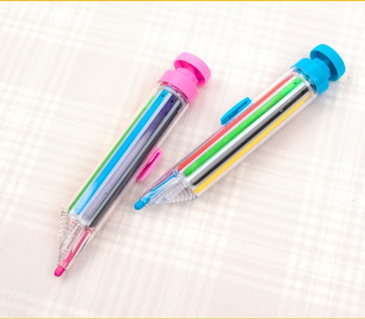 8-in-1 Multicolor Crayons
