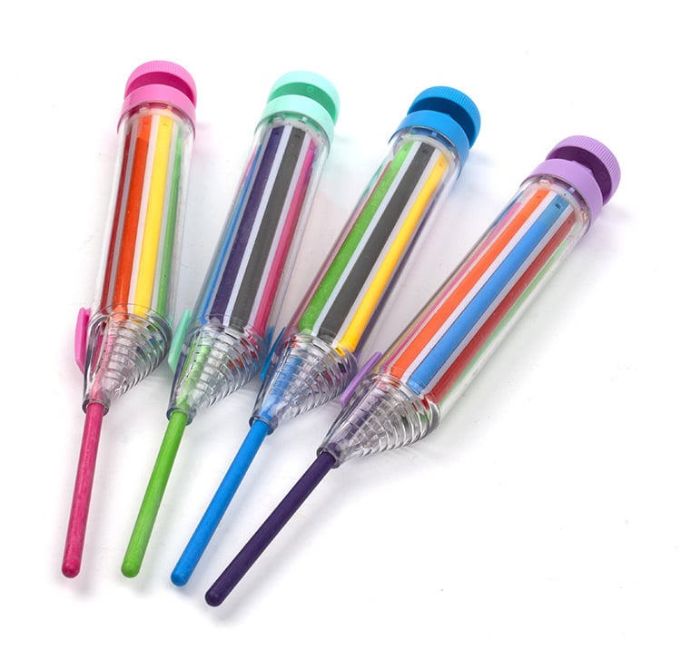 8-in-1 Multicolor Crayons