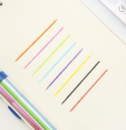 8-in-1 Multicolor Crayons