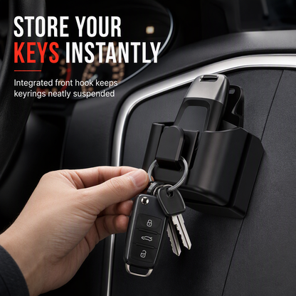 🥳 Best Seller 🥳💞 Buy 1 Get 1 Free! Car Key Fob Holder with Hook