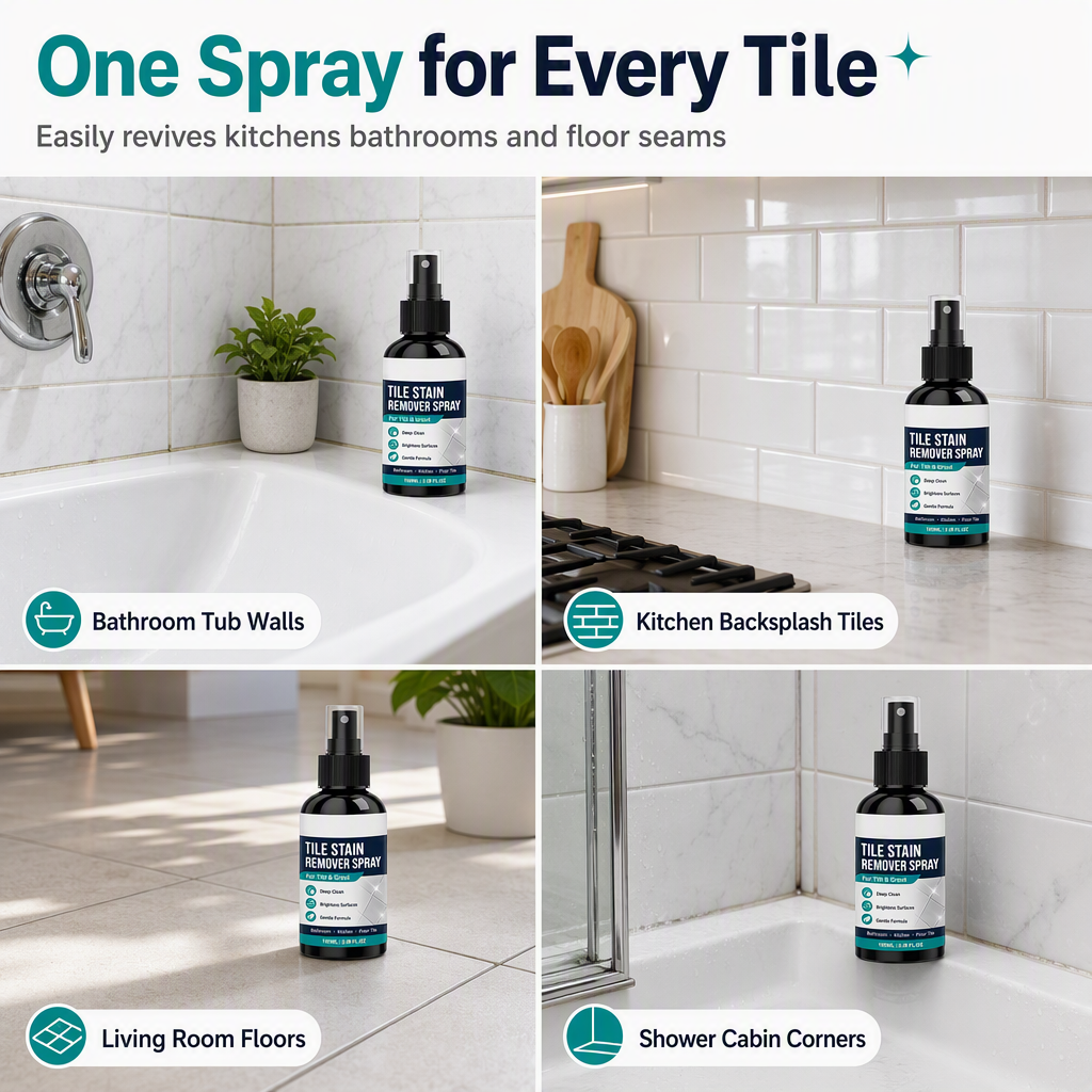 Grout Stain & Mold Remover Spray