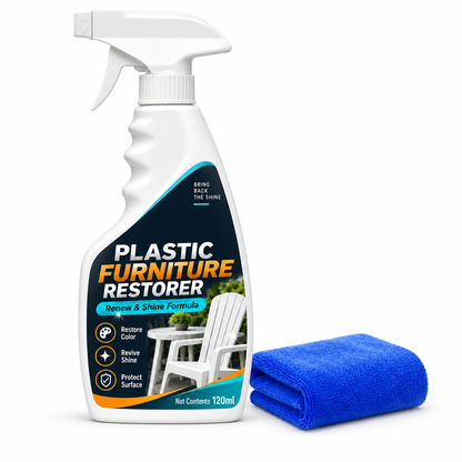 ⏳ Last day to save 49% – Plastic Furniture Restorer Spray