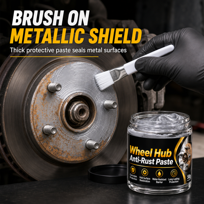 🛞 Wheel Hub Anti-Rust Paste | 50g Metallic Finish