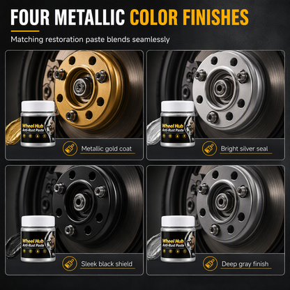 🛞 Wheel Hub Anti-Rust Paste | 50g Metallic Finish