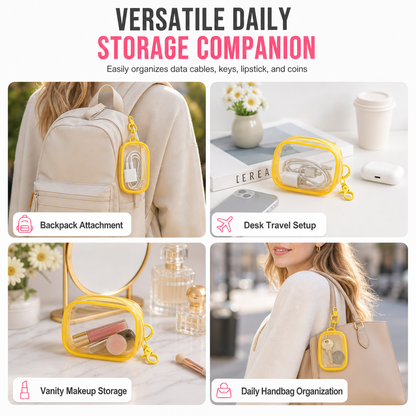 🏆Buy 2 Get 1 Free🎁 Last Day Special Price! Portable Transparent Travel Storage Bag